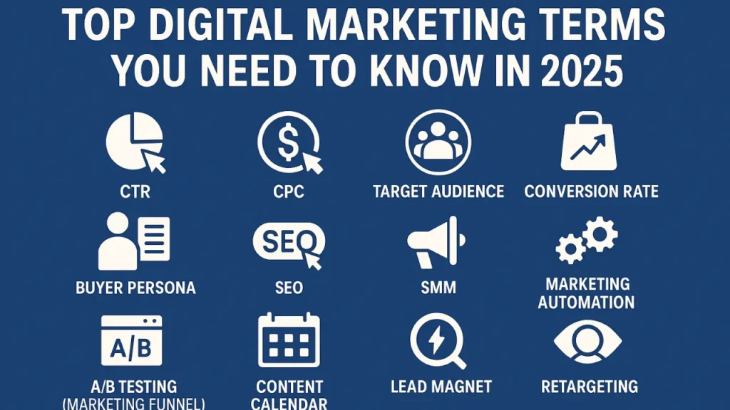 A Beginner’s  Guide to the Top 10 Digital Marketing Terms